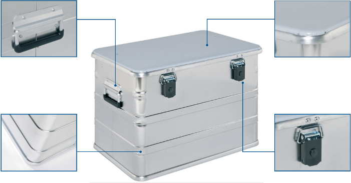 CL 440 Transport Box, Lightweight Aluminium Transport Solution